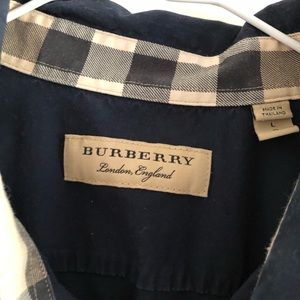 Authentic Burberry dress shirt for men
